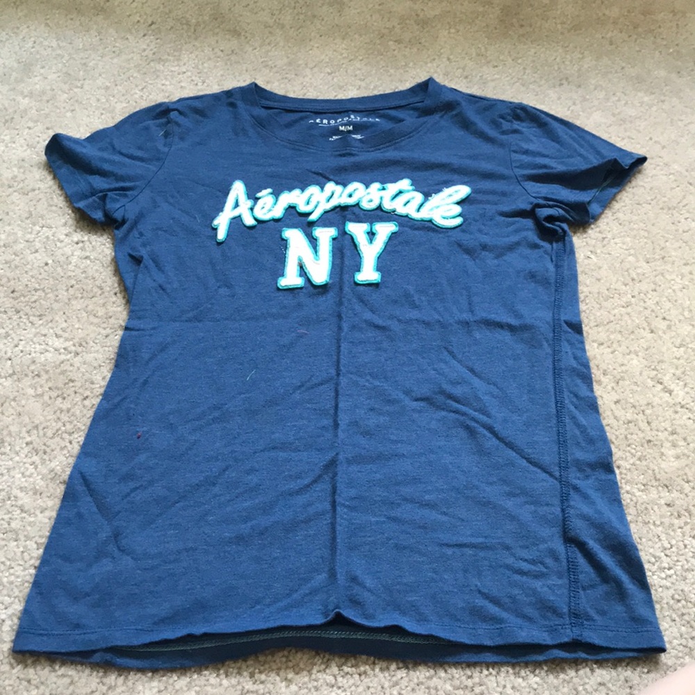 Aeropostale t-shirt, worm a few times.